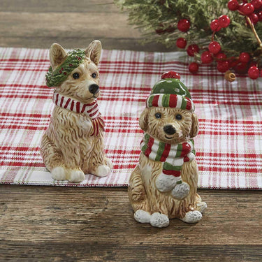 Holiday Paws Salt & Pepper Set - Park Designs - The Fox Decor